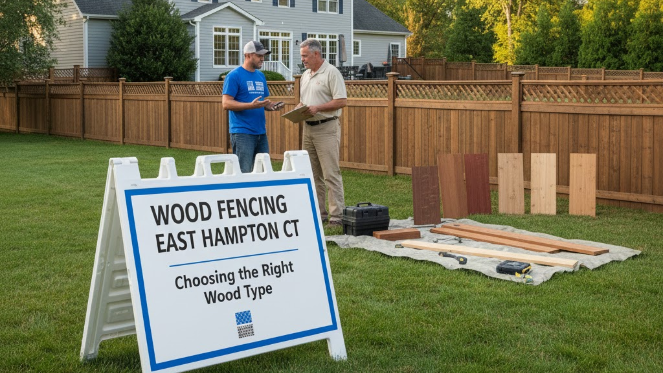 Choosing the Right Wood Type for Wood Fencing East Hampton CT